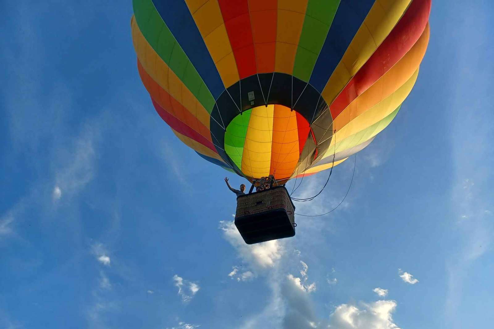 Ballonvaart bij Praag: kastelen, champagne en picknick