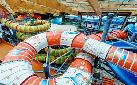 Praag: Aquapalace Binnen / Buiten Waterpark Ticket