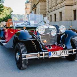 Praag: Privérondleiding door de oude stad per oldtimer