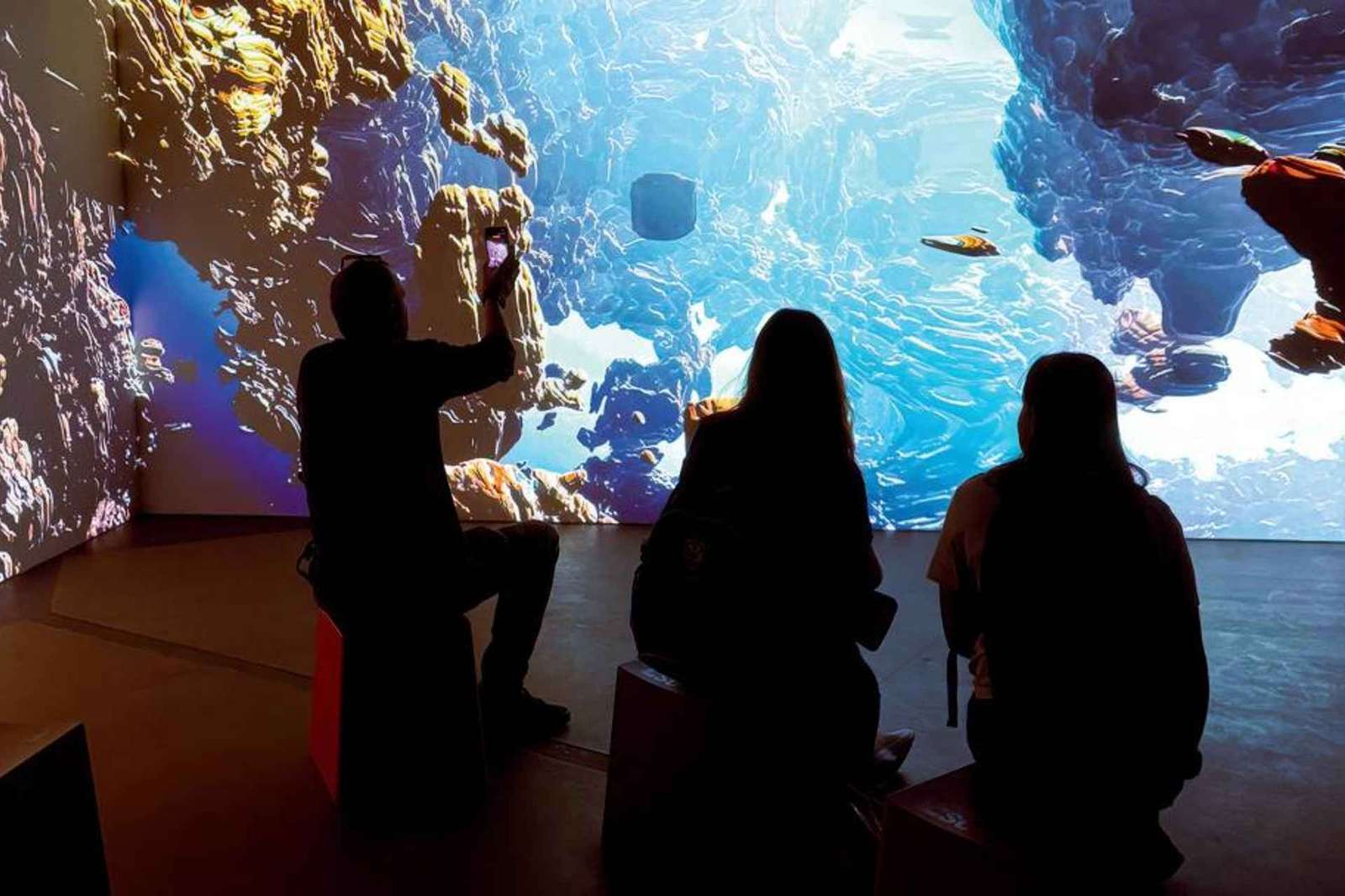 Praag: Ticket voor audiovisuele lichtkunst in Lumia Gallery