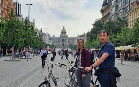 E-bike stadsrondleiding door Praag : 2 uur