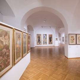 Praag: Mucha Museum Toegangsbewijs
