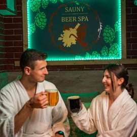 Praag: Beer Spa Experience met onbeperkt bier en sauna