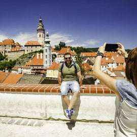 Vanuit Praag: Dagtrip Český Krumlov en České Budějovice