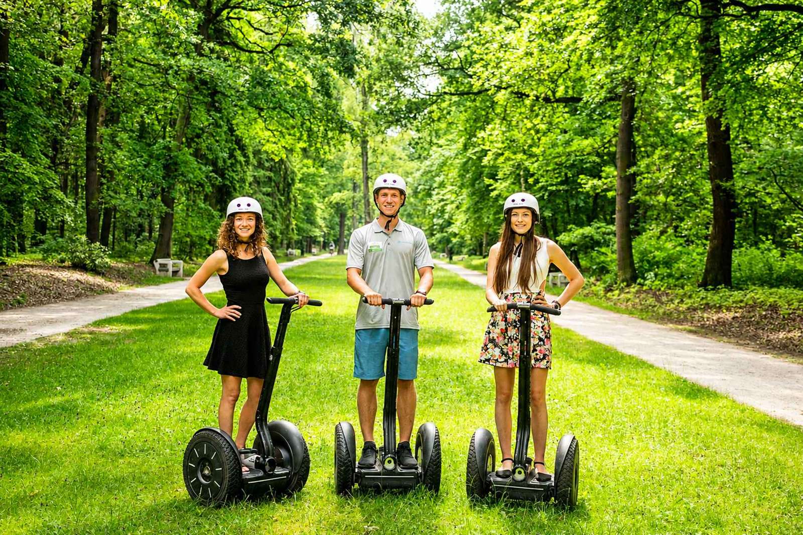 Praag: Gedeelde groep/privé segwaytour met hoteltransfer