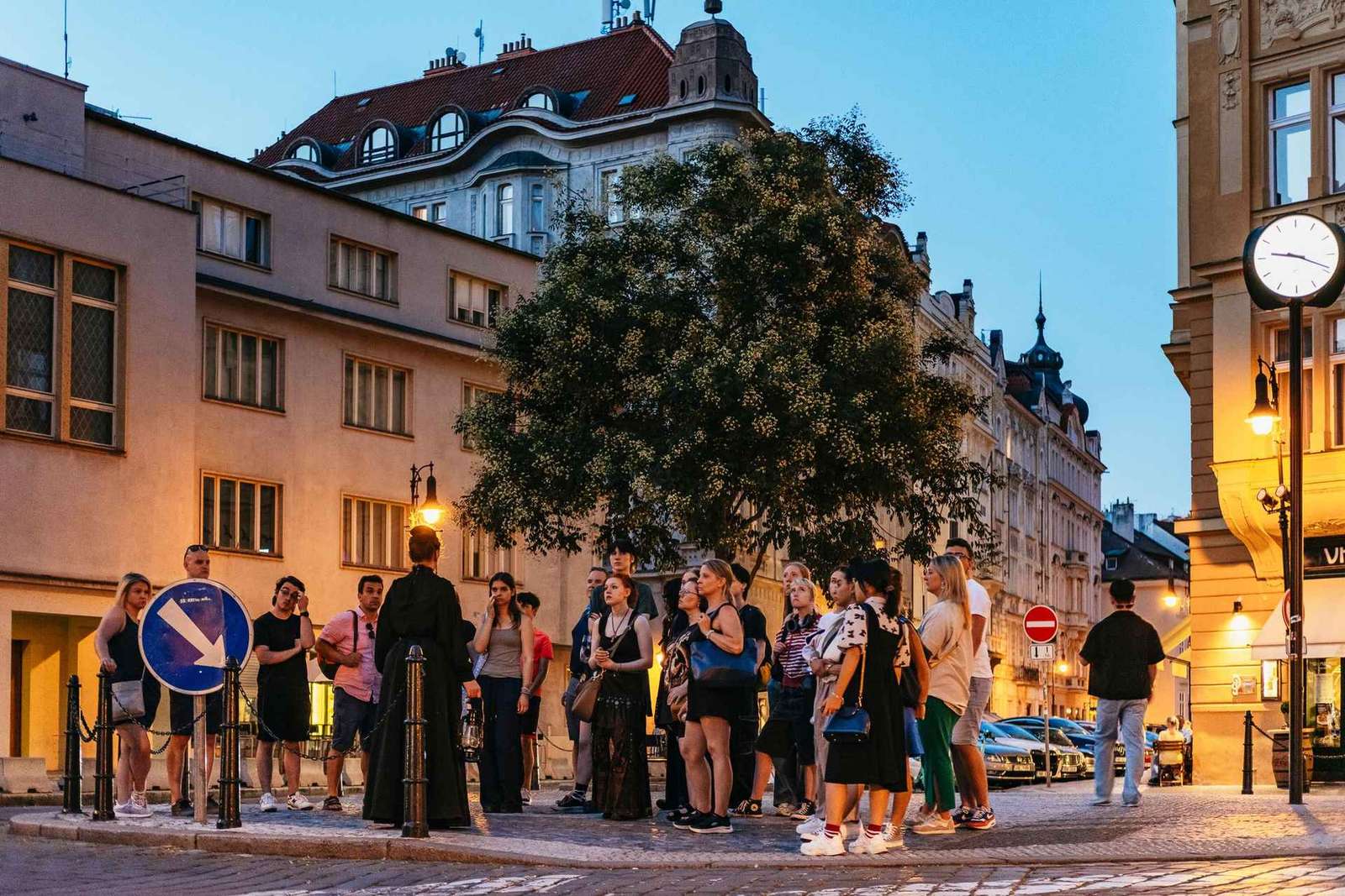 Spokentour Praag: avondwandeling met verklede verteller