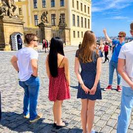 E-scooter tour Praag met zadel: dikke banden of gewoon