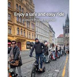 Praag: tour op elektrische Treco met gids