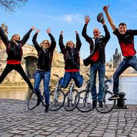 Praag: stadstour per fiets of e-bike met een lokale gids