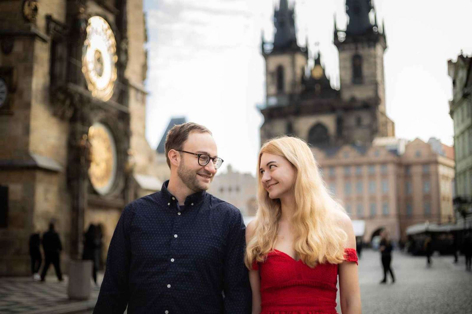 Praag: Professionele fotoshoot in de oude binnenstad van Praag