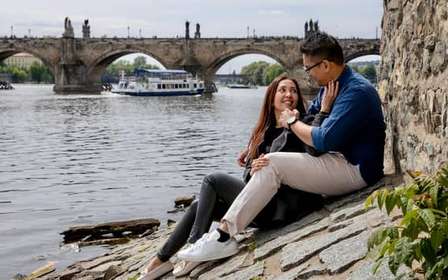 Praag: Professionele fotoshoot in de oude binnenstad van Praag