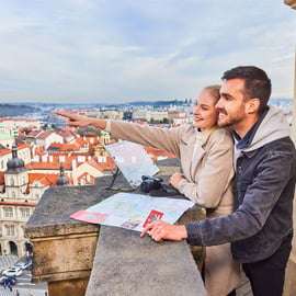 Praag: Officiële stadspas met openbaar vervoer