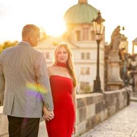 Praag: zonsopgangfotoshoot + wandeltour