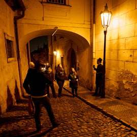Spooktocht door Praag