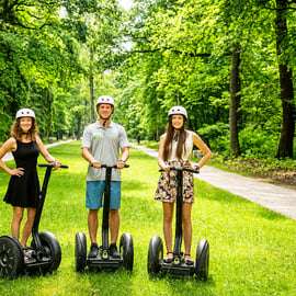 Praag: Gedeelde groep/privé segwaytour met hoteltransfer