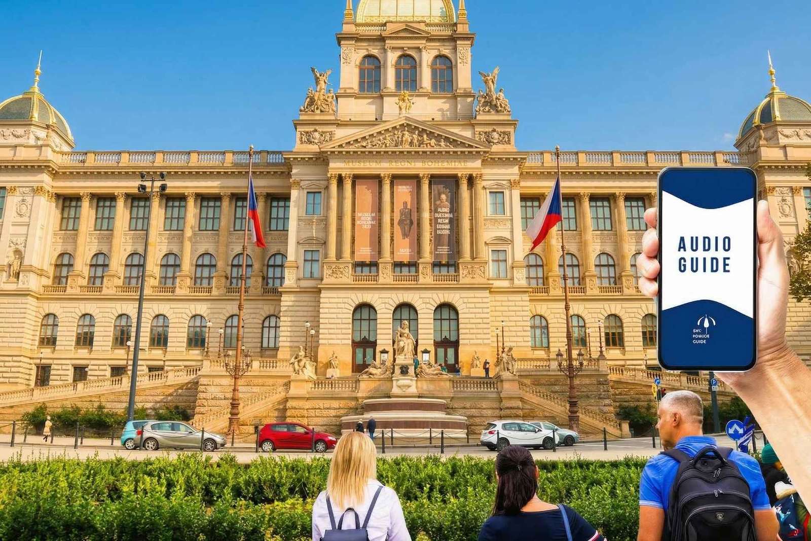 Praag: Nationaal Museum Ticket & Online Audiogids Stadsrondleiding