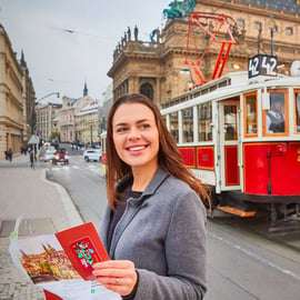 Praag: Officiële stadspas met openbaar vervoer