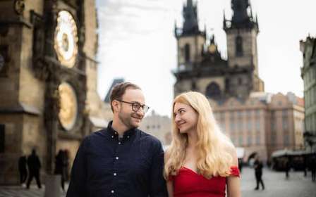 Praag: Professionele fotoshoot in de oude binnenstad van Praag