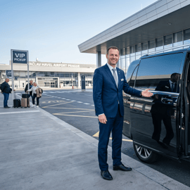 Praag: PRG Luchthaven naar Stadscentrum|Hotels Privé Transfer