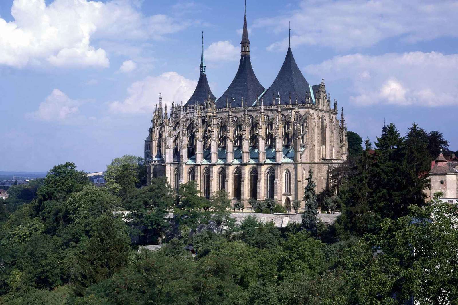 Vanuit Praag: Halfdaagse tour per bus naar Kutná Hora