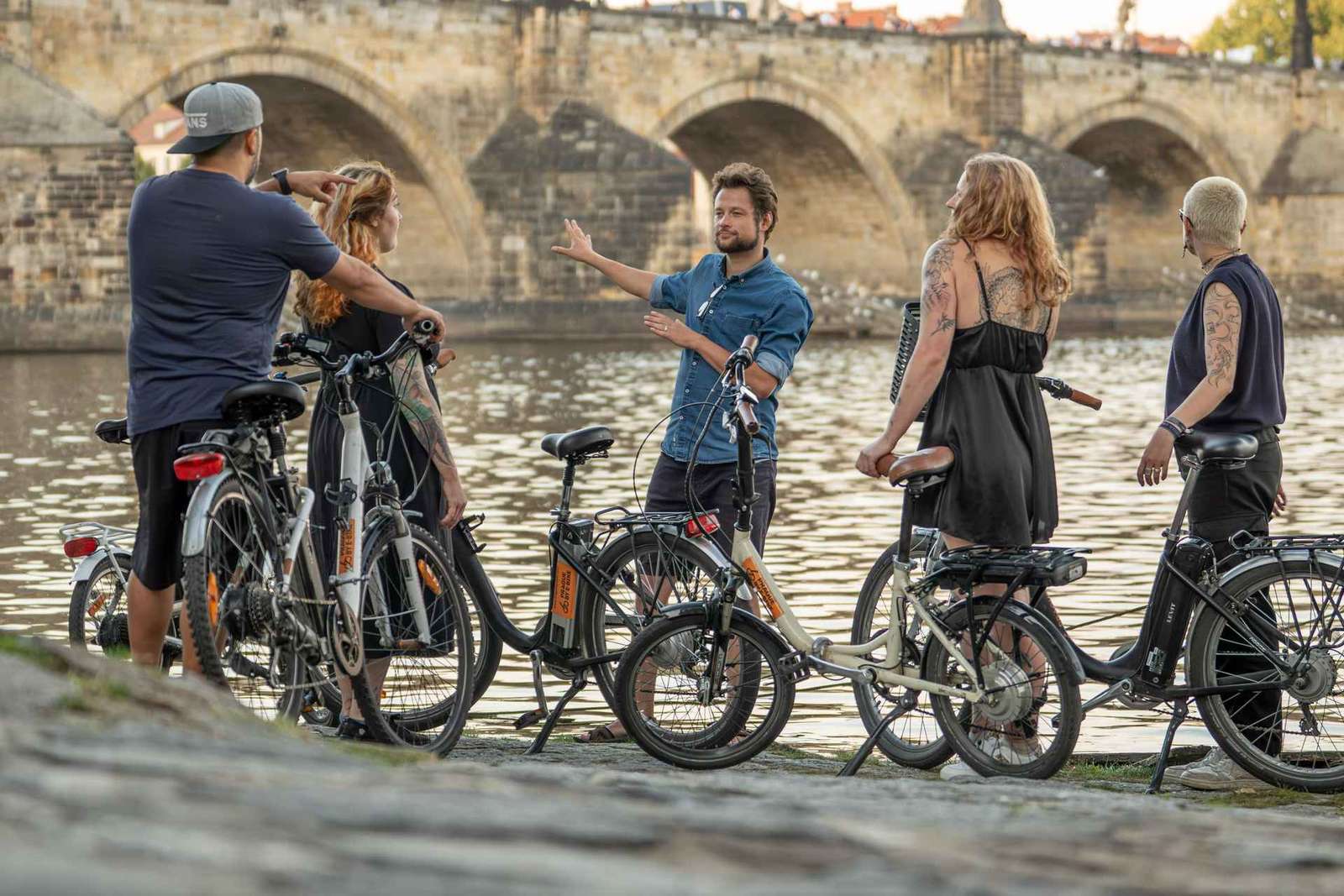 Sightseeingtour per elektrische fiets door Praag