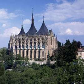 Vanuit Praag: Halfdaagse tour per bus naar Kutná Hora