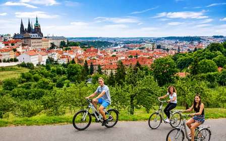 Praag: stadstour per fiets of e-bike met een lokale gids