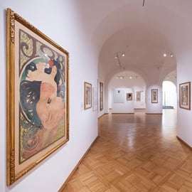 Praag: Mucha Museum Toegangsbewijs