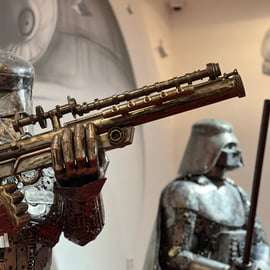 Praag: Galerie van stalen figuren Entree Ticket