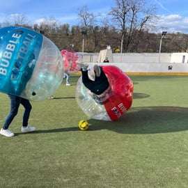 Praag: Bubbles voetbal - Zorb voetbal in centrum