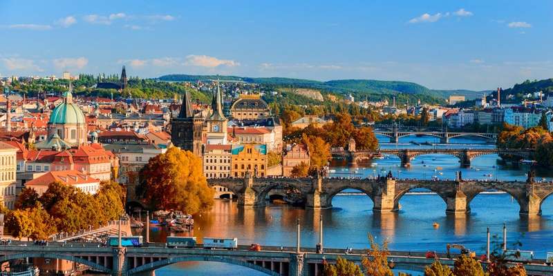 De beste uitzichtpunten in Praag vanaf heuvelparken