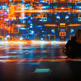 Praag: toegangsbewijs voor de digitale kunstgalerie Signal Space